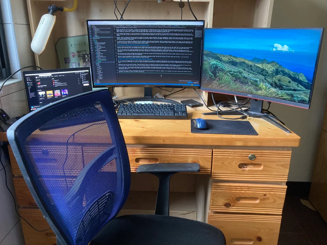 Mein persönliches Setup, aktuell in Taiwan