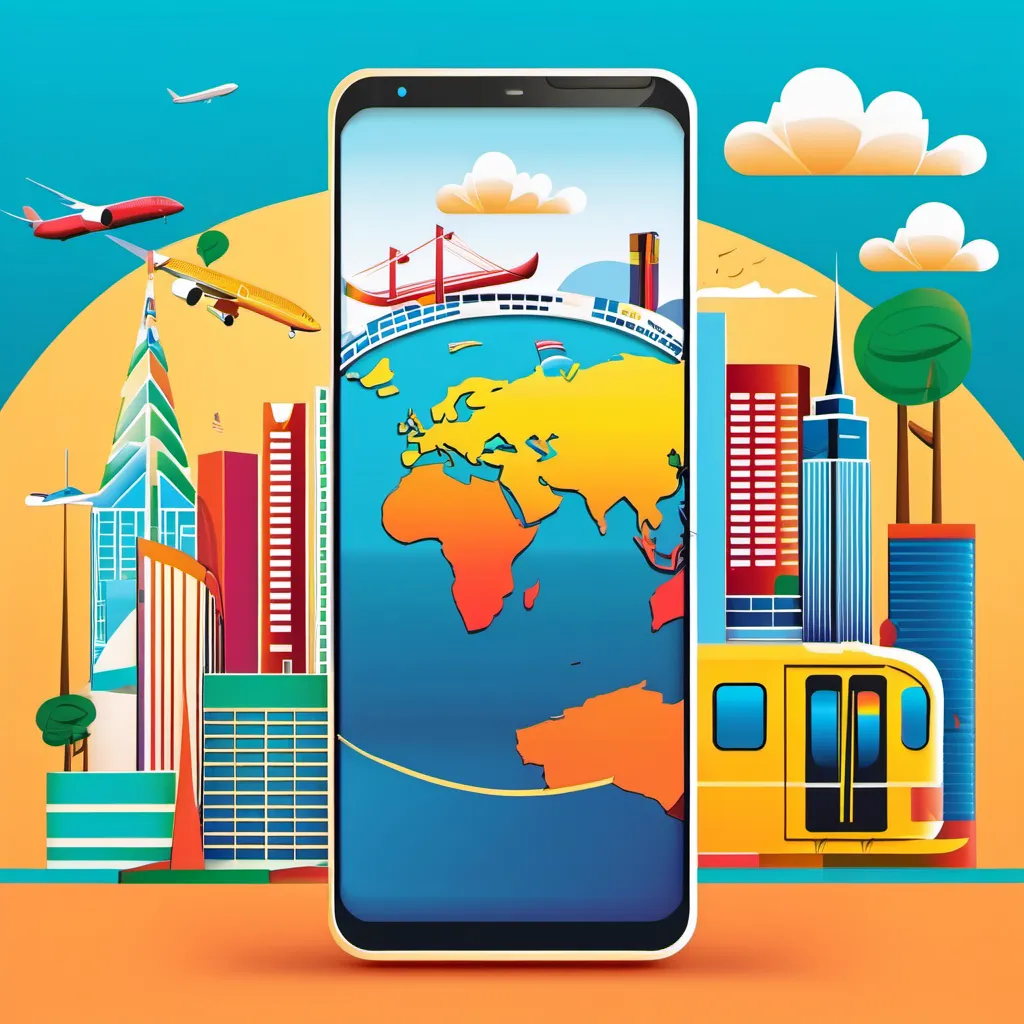 Ein Smartphone auf Weltreise